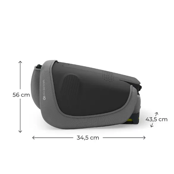 Kinderkraft gyerekülés Unity 2 i-Size Isofix 100-150cm szürke