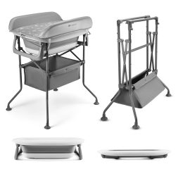 Kinderkraft fürdetõállvány 3in1 BUBBLY szürke