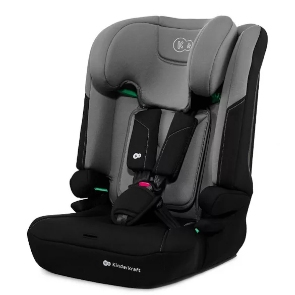 Kinderkraft gyerekülés ülésmagasító I-COMFY i-Size 76-150cm sötétszürke