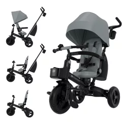 Kinderkraft tricikli 6in1 AVEO 2 PLUS  szürke