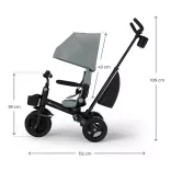Kinderkraft tricikli 6in1 AVEO 2 PLUS  szürke