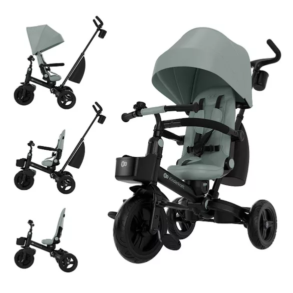 Kinderkraft tricikli 6in1 AVEO 2 PLUS  zöld