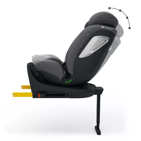 Kinderkraft gyerekülés I-360 Plus 2 i-Size Isofix 40-150cm szürke