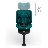 Kinderkraft gyerekülés I-360 Plus 2 i-Size Isofix 40-150cm zöld