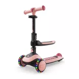 Kinderkraft roller és futóbicikli 2in1 Halley II rose pink