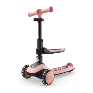 Kinderkraft roller és futóbicikli 2in1 Halley II rose pink