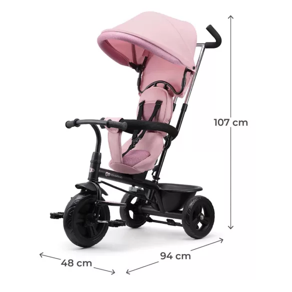 Kinderkraft tricikli 5in1 Freeway2 pink