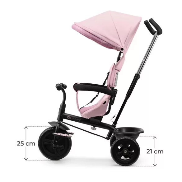 Kinderkraft tricikli 5in1 Freeway2 pink
