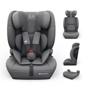 Kinderkraft gyerekülés és ülésmagasító Comfort Up II PLUS i-Size 76-150cm szürke
