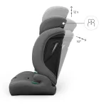 Kinderkraft gyerekülés és ülésmagasító Comfort Up II PLUS i-Size 76-150cm szürke
