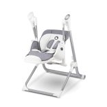 Lionelo Niles 2in1 multifunkciós etetőszék és hinta - szürke manó palota