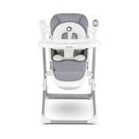 Lionelo Niles 2in1 multifunkciós etetőszék és hinta - szürke manó palota