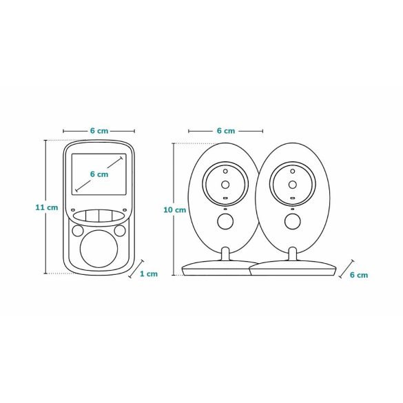 Lionelo bébiőr Babyline 5.1 