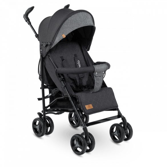 Lionelo Irma sport babakocsi - Black/Dark Grey manó palota