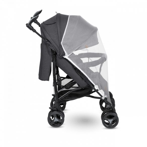 Lionelo Irma sport babakocsi - Black/Dark Grey manó palota