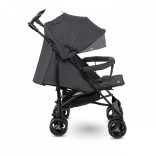 Lionelo Irma sport babakocsi - Black/Dark Grey manó palota