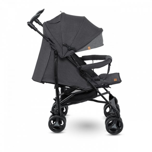 Lionelo Irma sport babakocsi - Black/Dark Grey manó palota