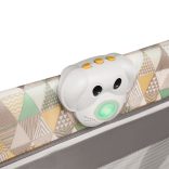 Lionelo Sven plus multifunkciós utazóágy - Yellow scandi