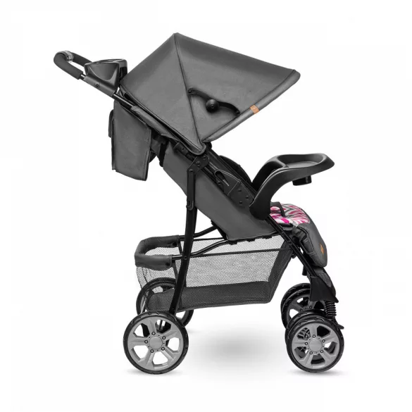Lionelo Emma Plus Sport babakocsi - pink scandi manó palota
