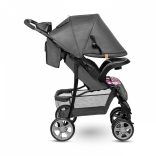 Lionelo Emma Plus Sport babakocsi - pink scandi manó palota