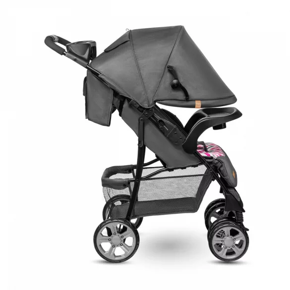 Lionelo Emma Plus Sport babakocsi - pink scandi manó palota