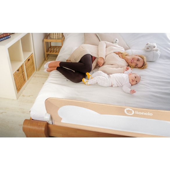 Lionelo Eva leesésgátló tárolóval 150*35*42 - Beige Melange manó palota