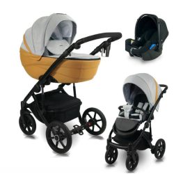   Bexa Ideal multifunkciós babakocsi 3in1 - I05 mustard + K2 Kite