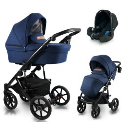   Bexa Line multifunkciós babakocsi 2in1 - L7 dark blue + K2 Kite