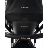 IBEBE IStop Eco Leather elektromos fékes multifunkciós babakocsi 2in1 - IS21 Pistachio