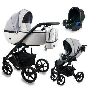 Bexa Air multifunkciós babakocsi 3in1 - Gray + K2 Kite
