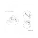 Bexa Glamour kiegészítő szett - Bézs manó palota