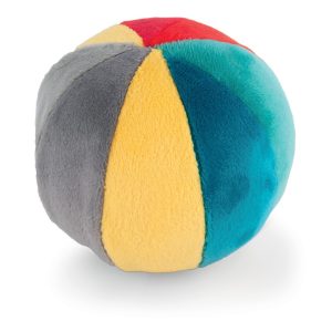 Canpol Plüss labda csörgővel - Kék-Szürke