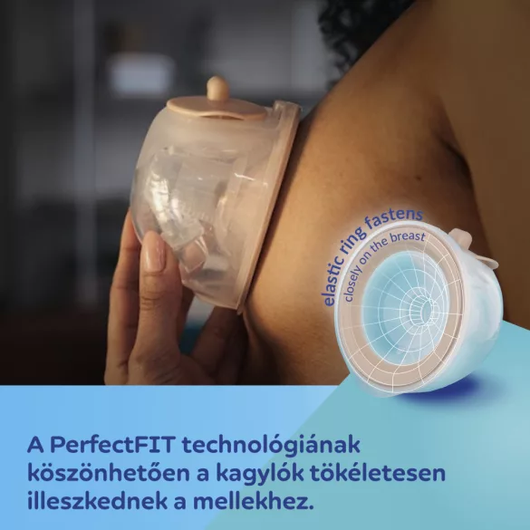 Canpol babies MilkShell dupla melltartóba helyezhető mellszívó