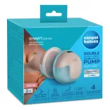 Canpol babies SmartSense Dupla hordható, telefonról vezérelhető elektromos mellszívó