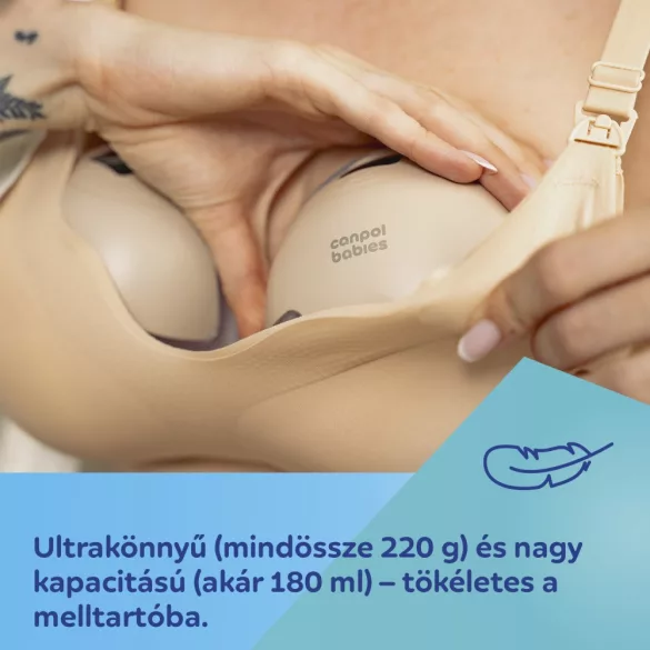 Canpol babies SmartSense Dupla hordható, telefonról vezérelhető elektromos mellszívó