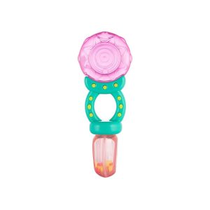 Canpol Babies Hűsítő rágóka csörgővel - Lollipop - Rózsaszín