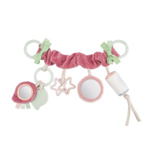Canpol Babies Pastel Friends felakasztható plüss játék - Rózsaszín