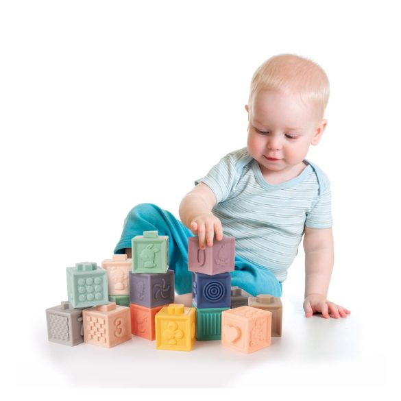 Canpol Készségfejlesztő puha kockák (12 db)