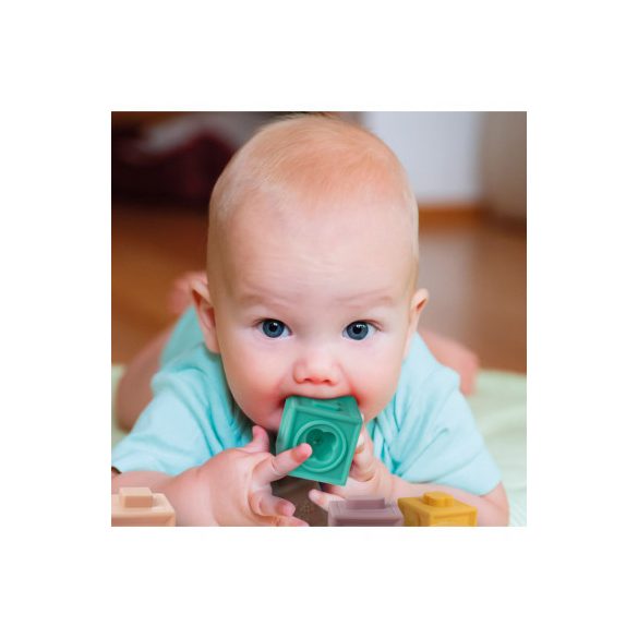 Canpol Készségfejlesztő puha kockák (12 db)