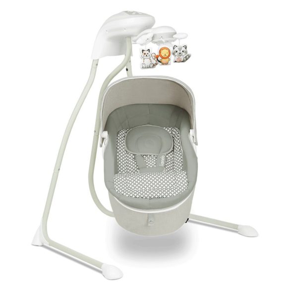 Lionelo Henny 2in1 hinta és pihenőszék - grey dove manó palota