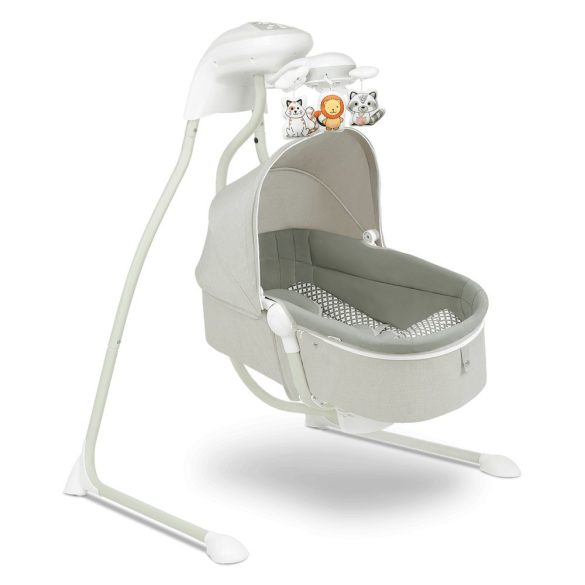 Lionelo Henny 2in1 hinta és pihenőszék - grey dove manó palota