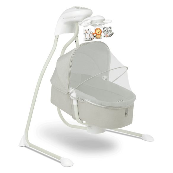 Lionelo Henny 2in1 hinta és pihenőszék - grey dove manó palota