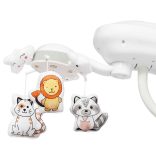 Lionelo Henny 2in1 hinta és pihenőszék - grey dove manó palota