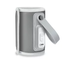   Lionelo Thermup Go hordozható cumisüveg-melegítő - Grey silver