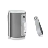 Lionelo Thermup Go hordozható cumisüveg-melegítő - Grey silver