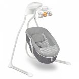 Lionelo Henny 2in1 hinta és pihenőszék - grey stone manó palota