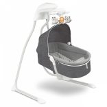 Lionelo Henny 2in1 hinta és pihenőszék - grey stone manó palota