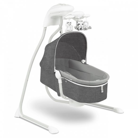 Lionelo Henny 2in1 hinta és pihenőszék - grey stone manó palota