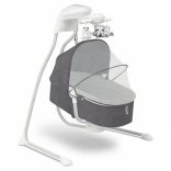 Lionelo Henny 2in1 hinta és pihenőszék - grey stone manó palota