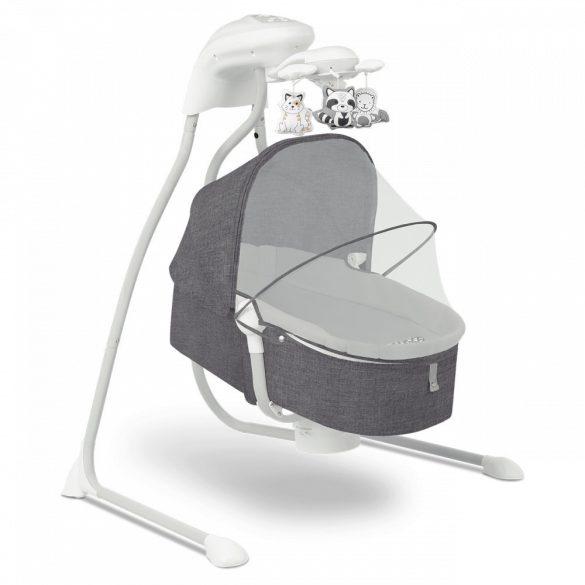 Lionelo Henny 2in1 hinta és pihenőszék - grey stone manó palota